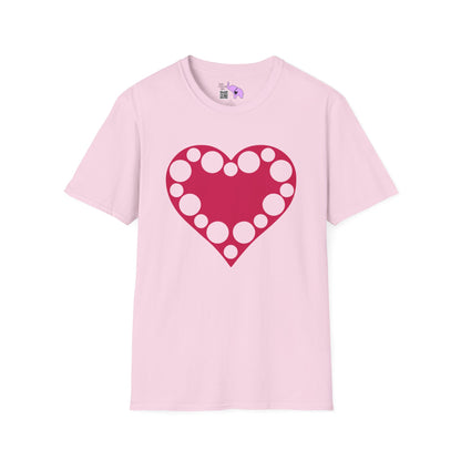 Heart 9 Adult T-shirt