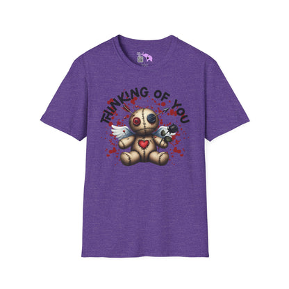 Anti-Valentine Voodoo Doll Adult T-shirt