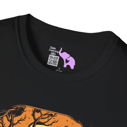 Creepy Cemetery 3 Adult T-shirt