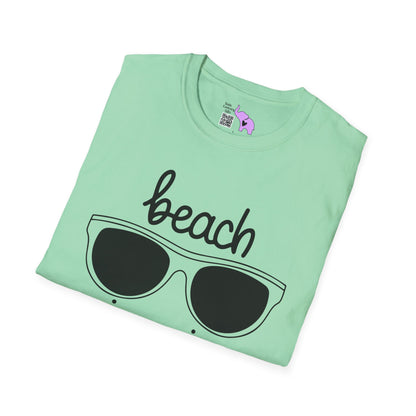 Beach Junkie Adult T-shirt