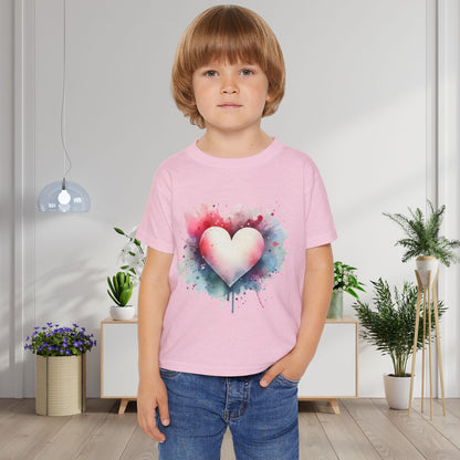 ""Painted With Love Heavy Cotton™ Toddler T-shirt
