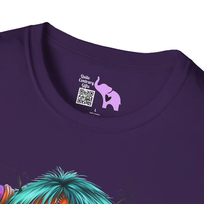 Patchwork Pumpkin Heart Adult Unisex Tshirt