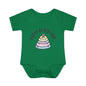 Party At My Crib Infant Baby Rib Bodysuit