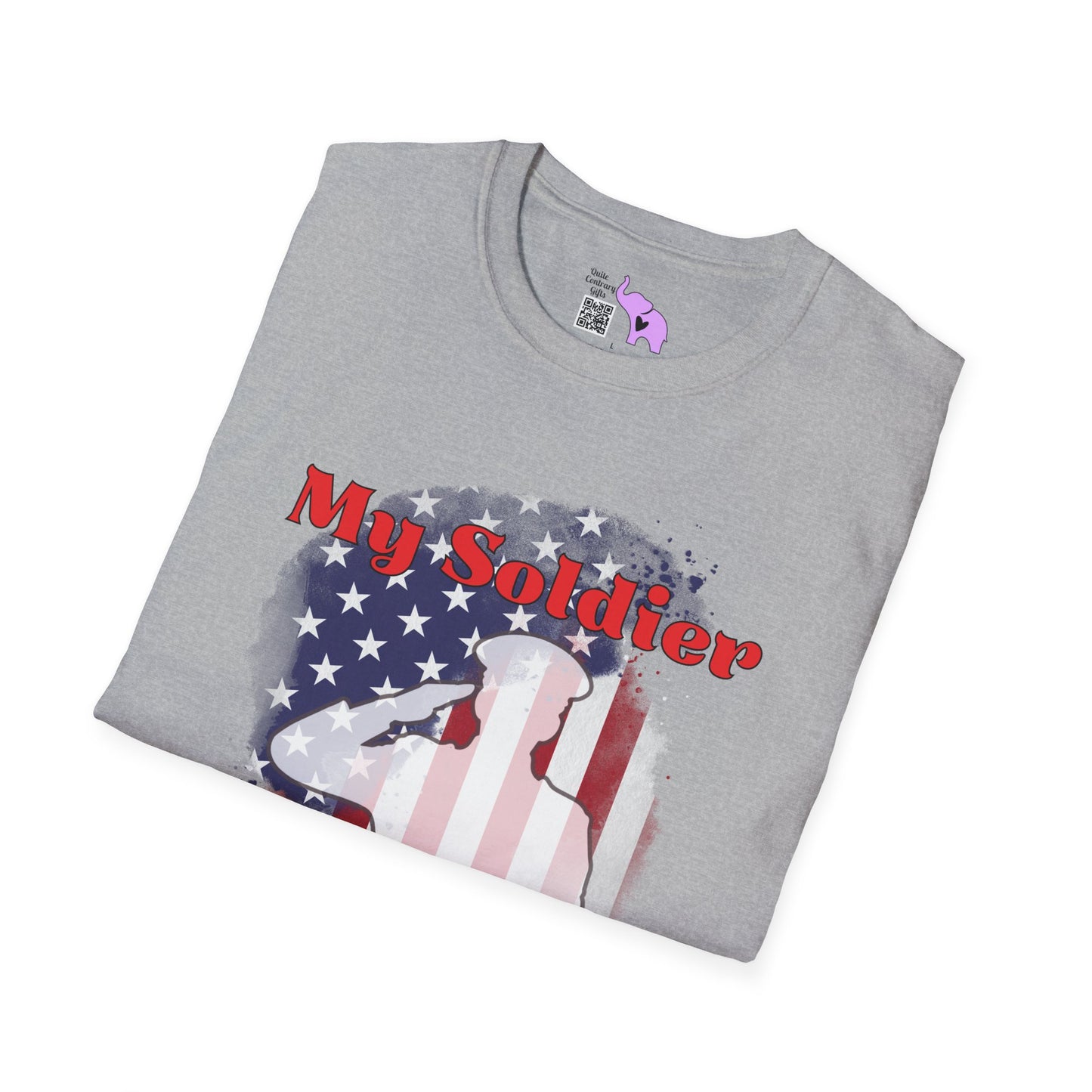 My Soldier My Son (Mom) Adult T-shirt