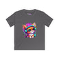 Cool Kitten w/Headphones Youth Softstyle Tee