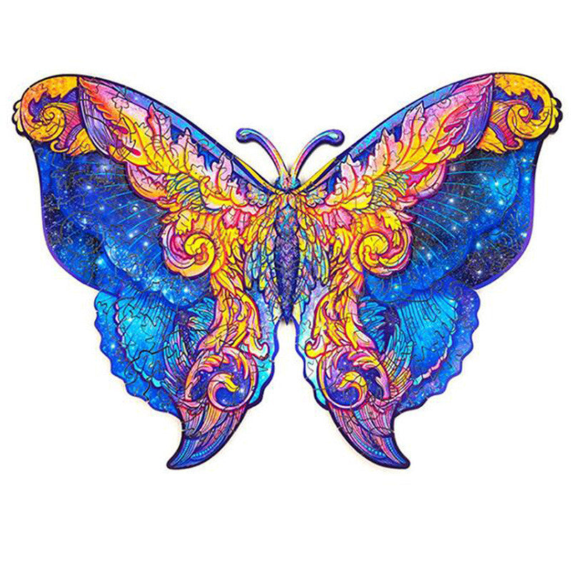 Beautiful Butterfly Wooden Puzzle