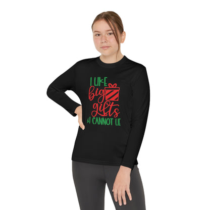 I Like Big Gifts & I Cannot Lie Youth Long Sleeve Tee