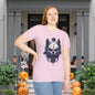 Creepy Skull Wolf Adult T-shirt
