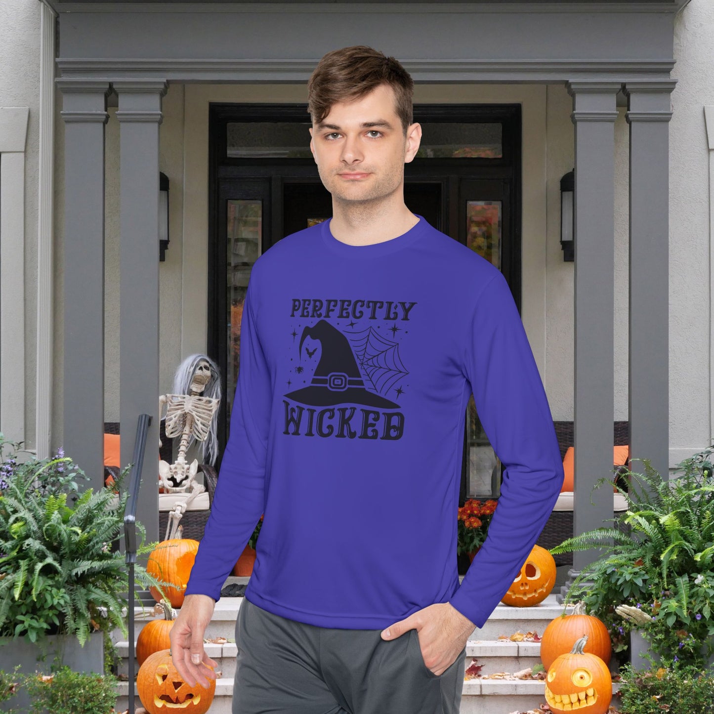 Perfectly Wicked Adult Long Sleeve Tee