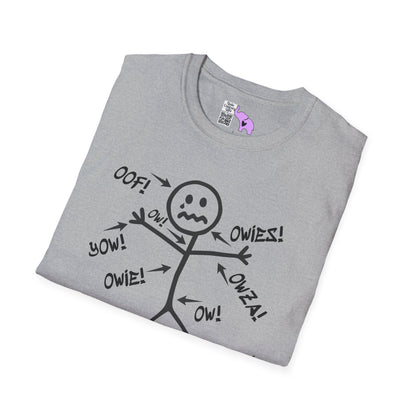 Ow! It All Hurts Adult T-shirt