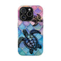 Sea Turtle Silhouette MagSafe® Compatible Tough Case for iPhone