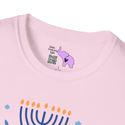 Hanukkah Wishing Peace & Light T-shirt