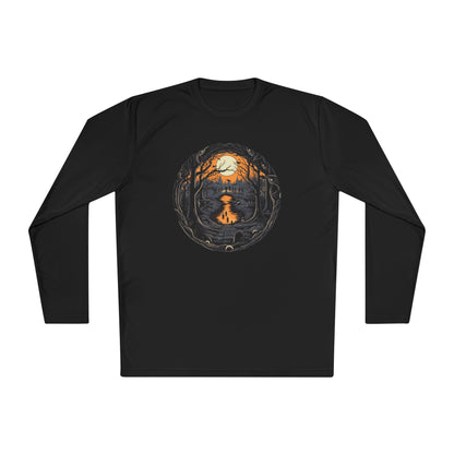 Creepy Cemetery 12 Adult Long Sleeve Tee