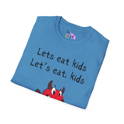 Lets Eat Kids Good Grammar Saves Lives Adult T-shirt