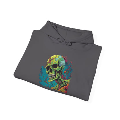 Surreal Skullscape Heavy Blend™ Hooded Sweatshirt