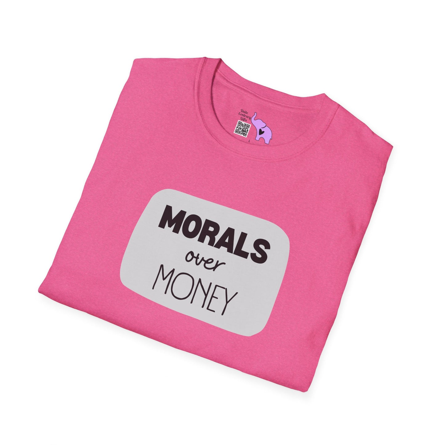 Morals over Money T-shirt