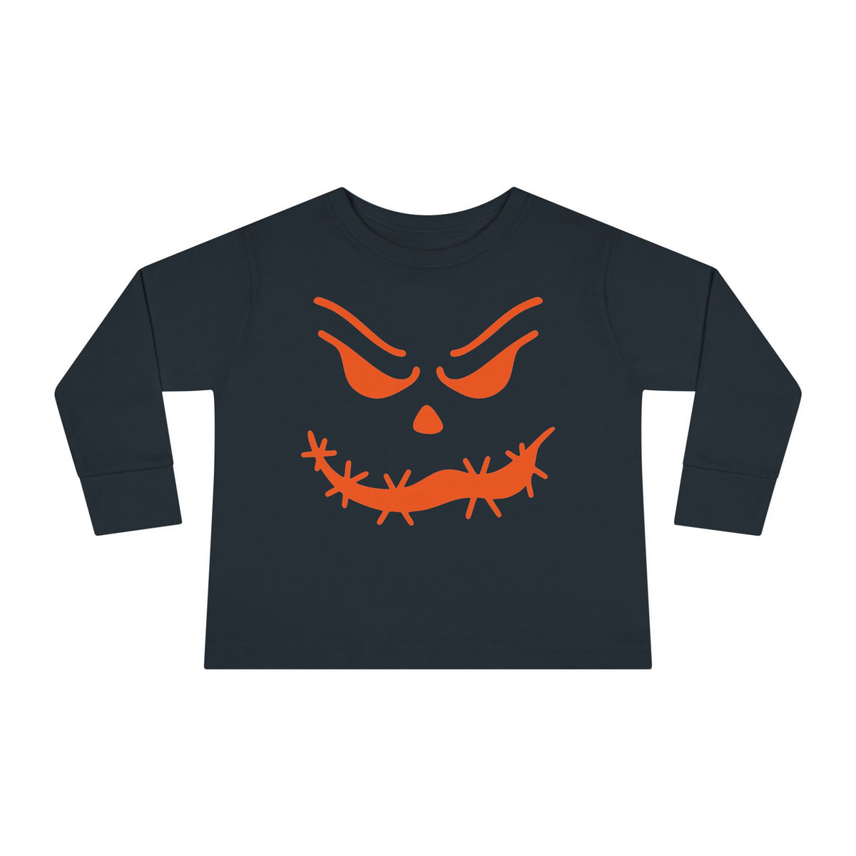 Loopy Jack-O-Lantern Toddler Long Sleeve Tee