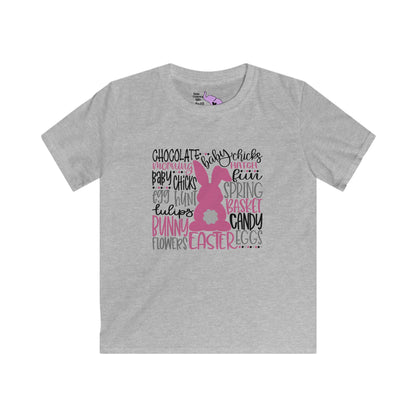 Easter Bunny Youth Softstyle Tee