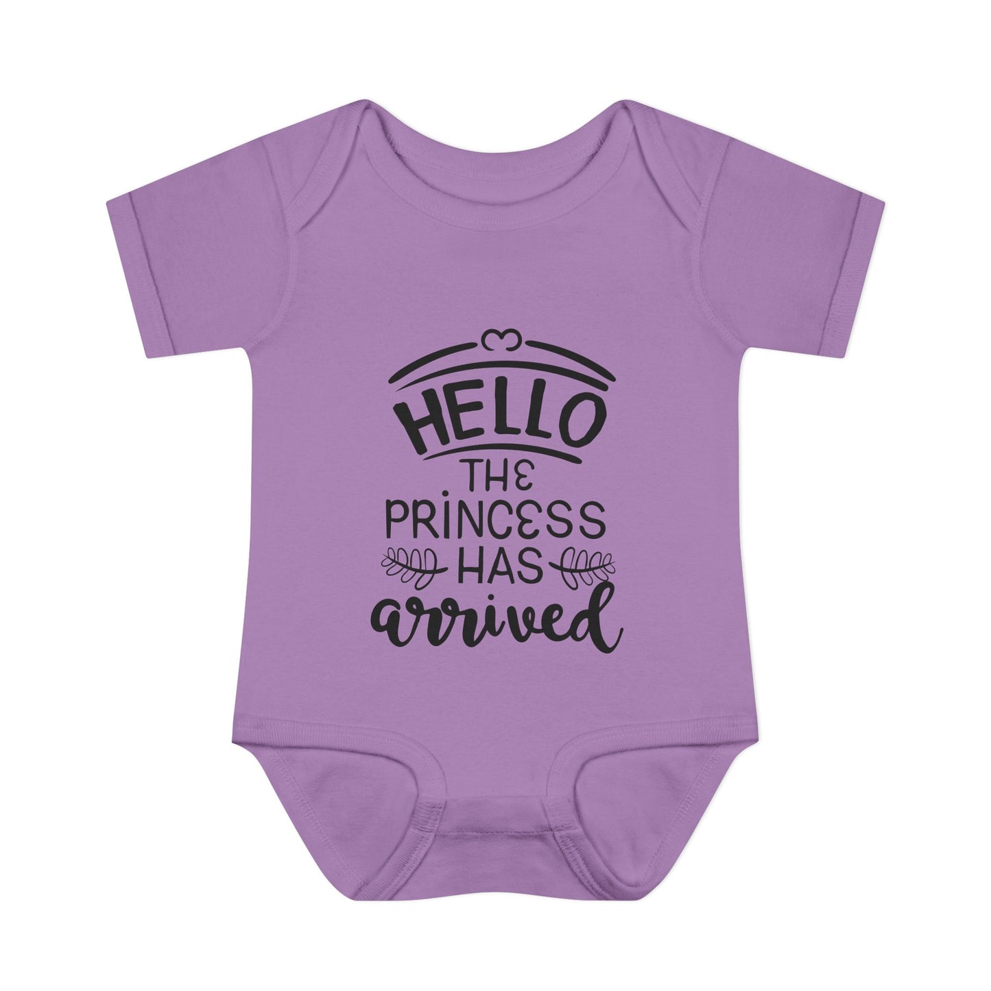 The Princess Has Arrived Infant Baby Rib Bodysuit