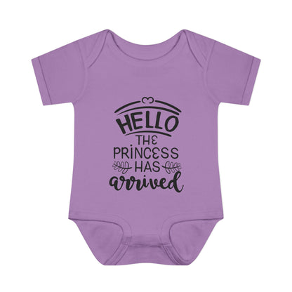 The Princess Has Arrived Infant Baby Rib Bodysuit