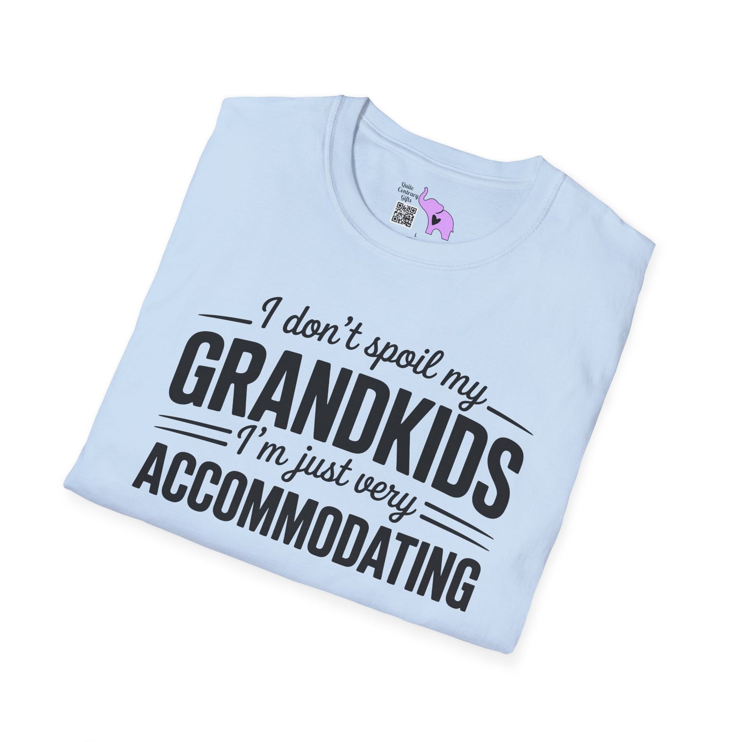 I Don't Spoil My Grandkids I'm Just Very Accommodating Adult T-shirt