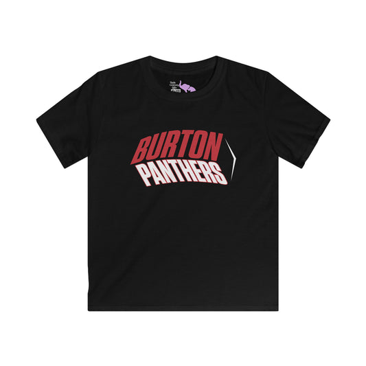 Burton Panthers (Angled) Youth Softstyle Tee
