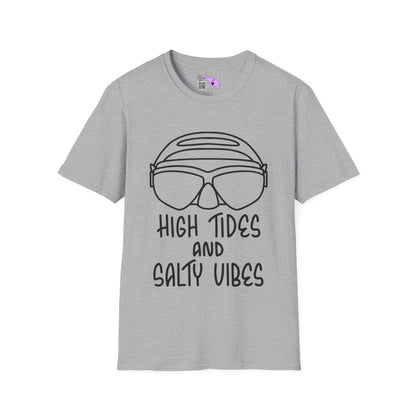 High Tides And Salty Vibes Adult T-shirt