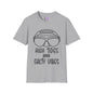 High Tides And Salty Vibes Adult T-shirt