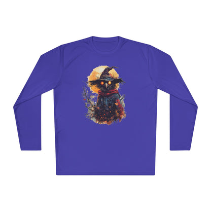 Halloween Scarecrow Adult Long Sleeve Tee
