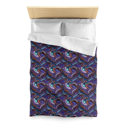 Living Stone Veins Microfiber Duvet Cover