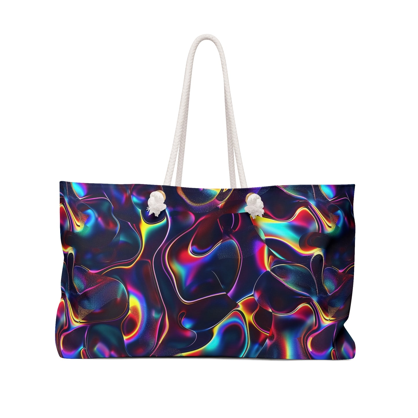 Holographic Mirage Weekender Bag