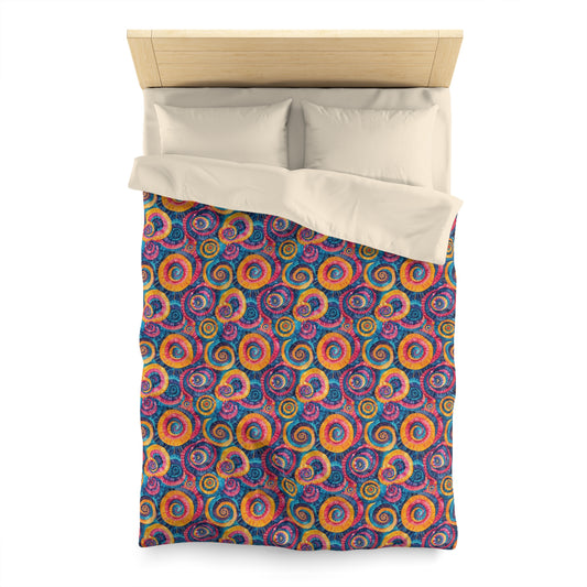 Rainbow Revolt Microfiber Duvet Cover