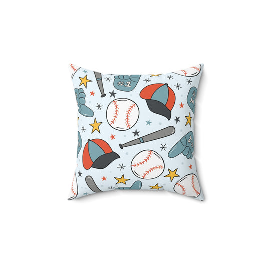 Home Run Heroes Throw Pillow