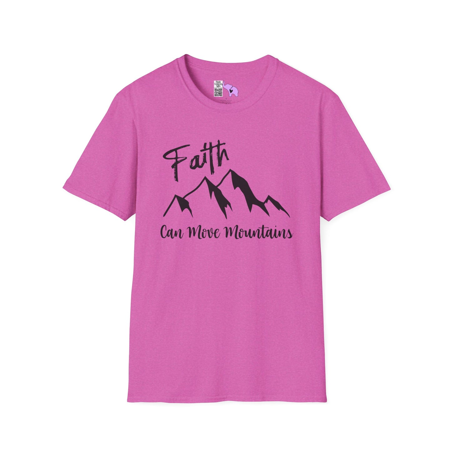 Faith Can Move Mountains Adult T-shirt