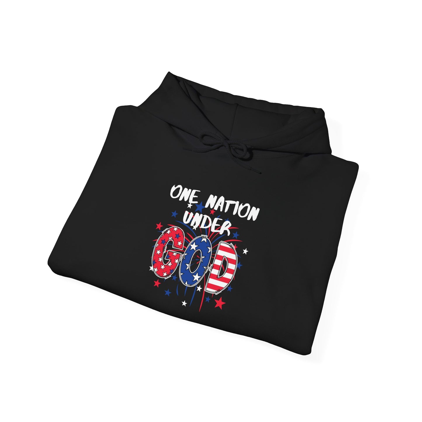 One Nation Under God Heavy Blend™ Hooded Sweatshirt