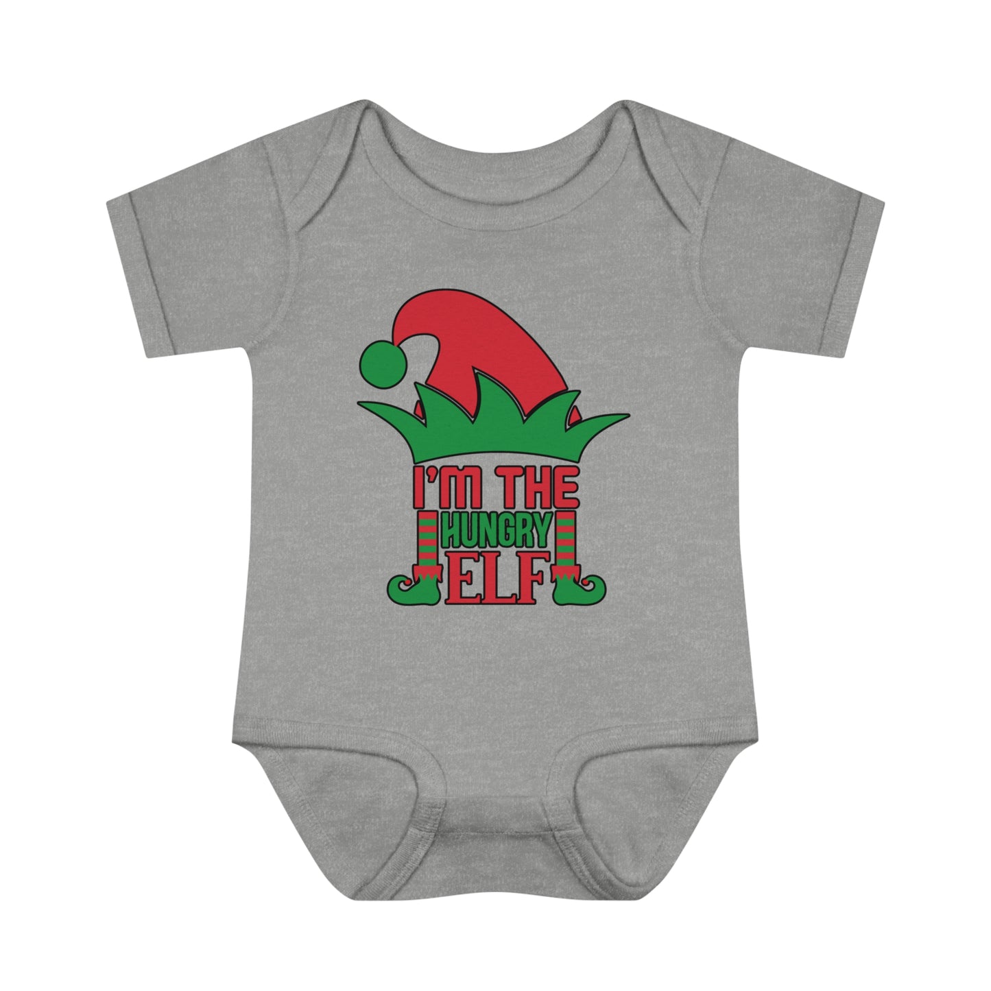 I'm The Hungry Elf Infant Baby Rib Bodysuit