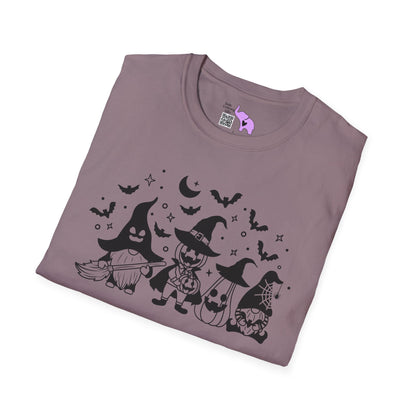 Trick or Treat Gnomies Adult T-shirt