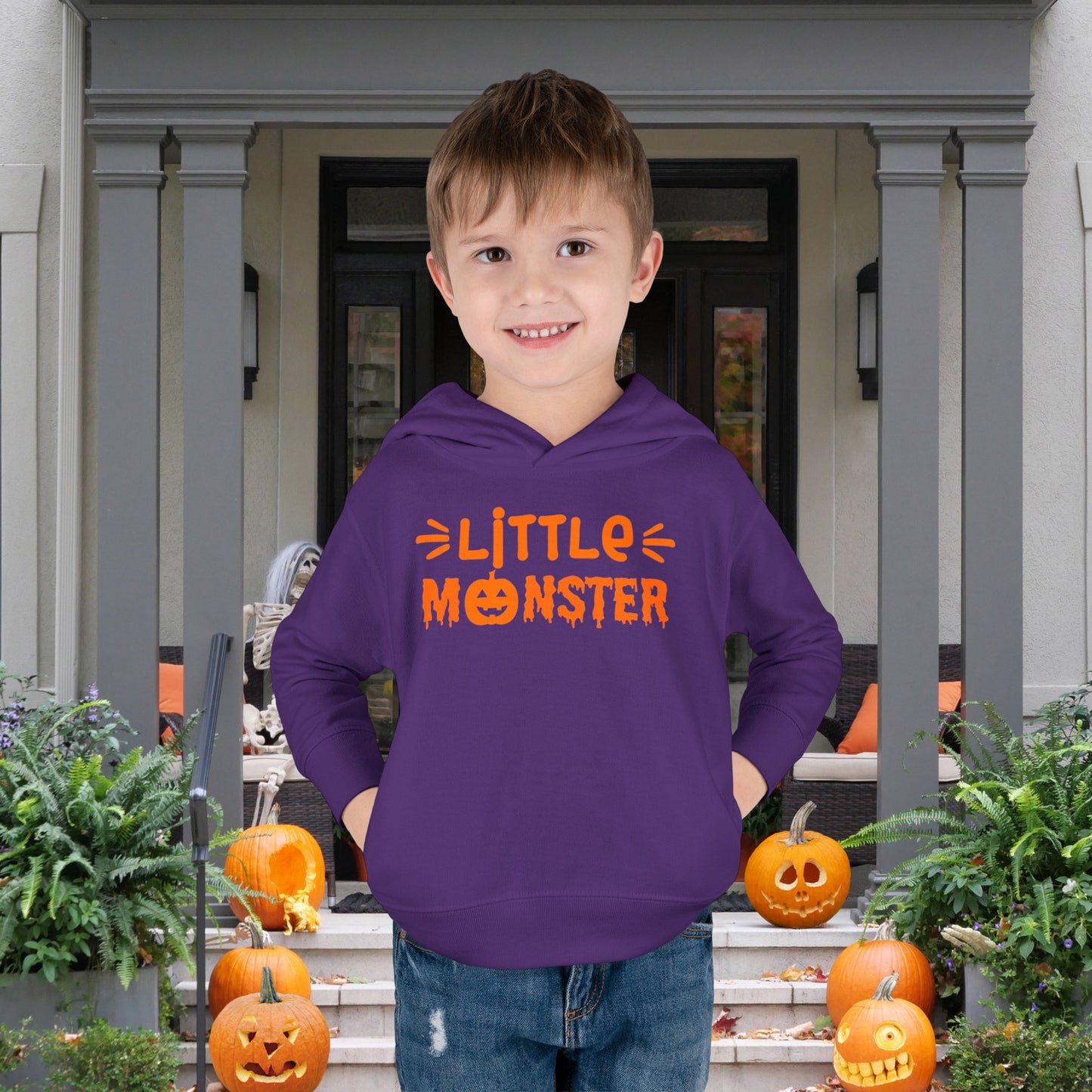 Little Monster Toddler Hoodie