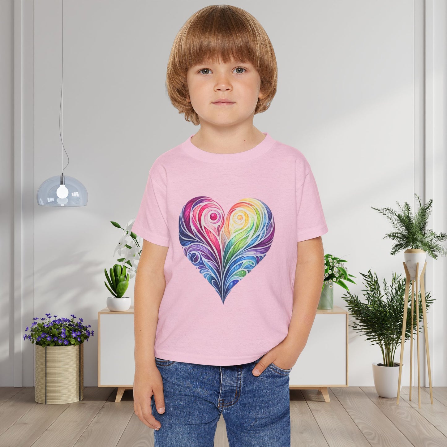 Colorwave Heart Heavy Cotton™ Toddler T-shirt