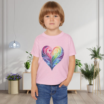 Colorwave Heart Heavy Cotton™ Toddler T-shirt