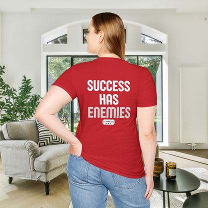 Hatermade Success Has Enemies Adult T-Shirt