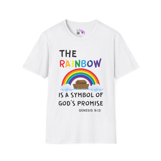 The Rainbow Is A Symbol of God's Promise Adult T-shirt