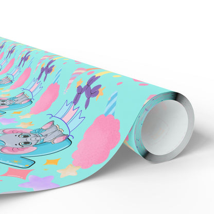Kids 1st Birthday (Baby circus) Wrapping Paper