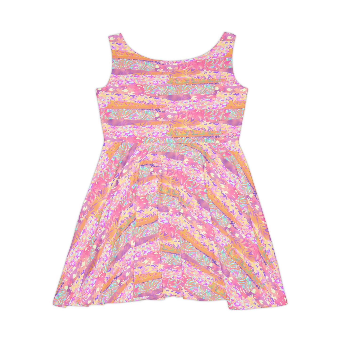 Wild Tropic Collage Women's Skater Dress