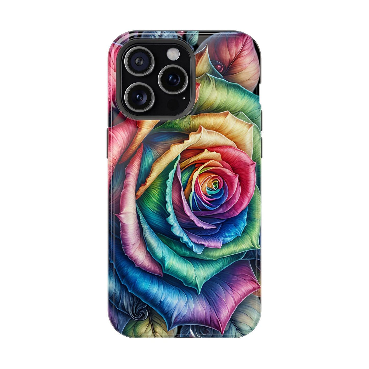Colorful Rose MagSafe® Compatible Tough Case for iPhone