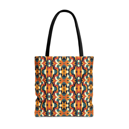 Autumn Kaleidoscope Canvas Tote Bag