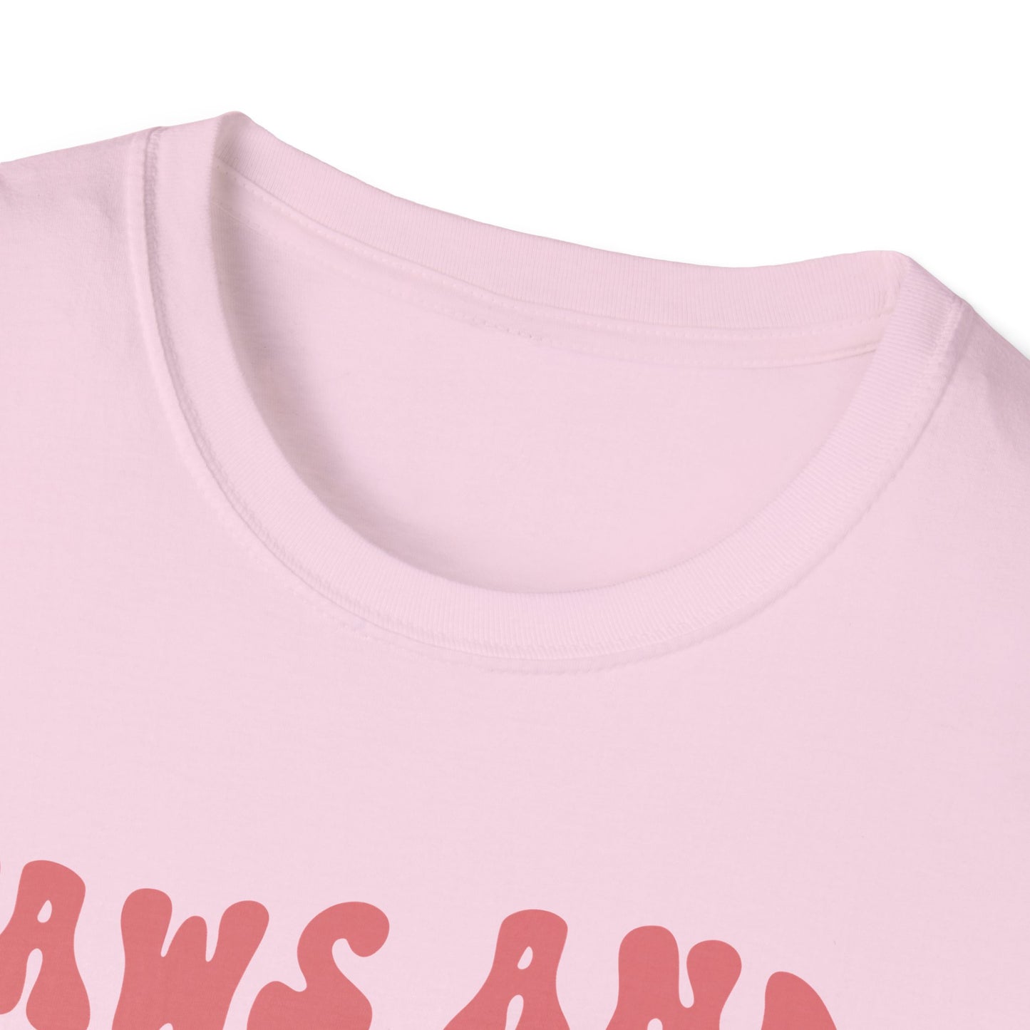 Paws And Enjoy The Little Things Adult T-shirt