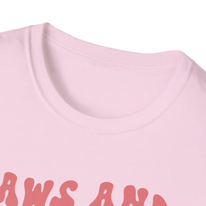 Paws And Enjoy The Little Things Adult T-shirt