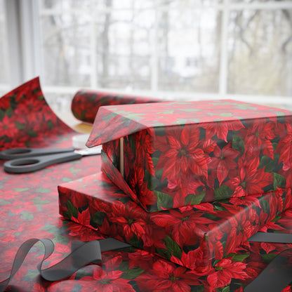 Crimson Noel Wrapping Paper