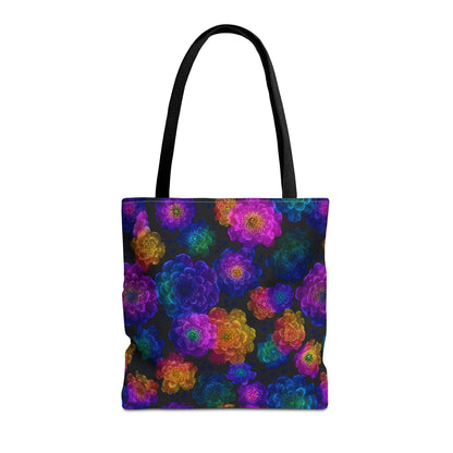Luminous Carnations Canvas Tote Bag